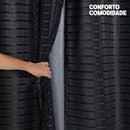 Cortina Blackout Voil Xadrez  2,80 m x 2,30 m Comodi™