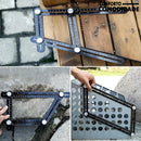 Régua de Multi-Ângulos de Alumínio para Cortar Azulejista de Piso.