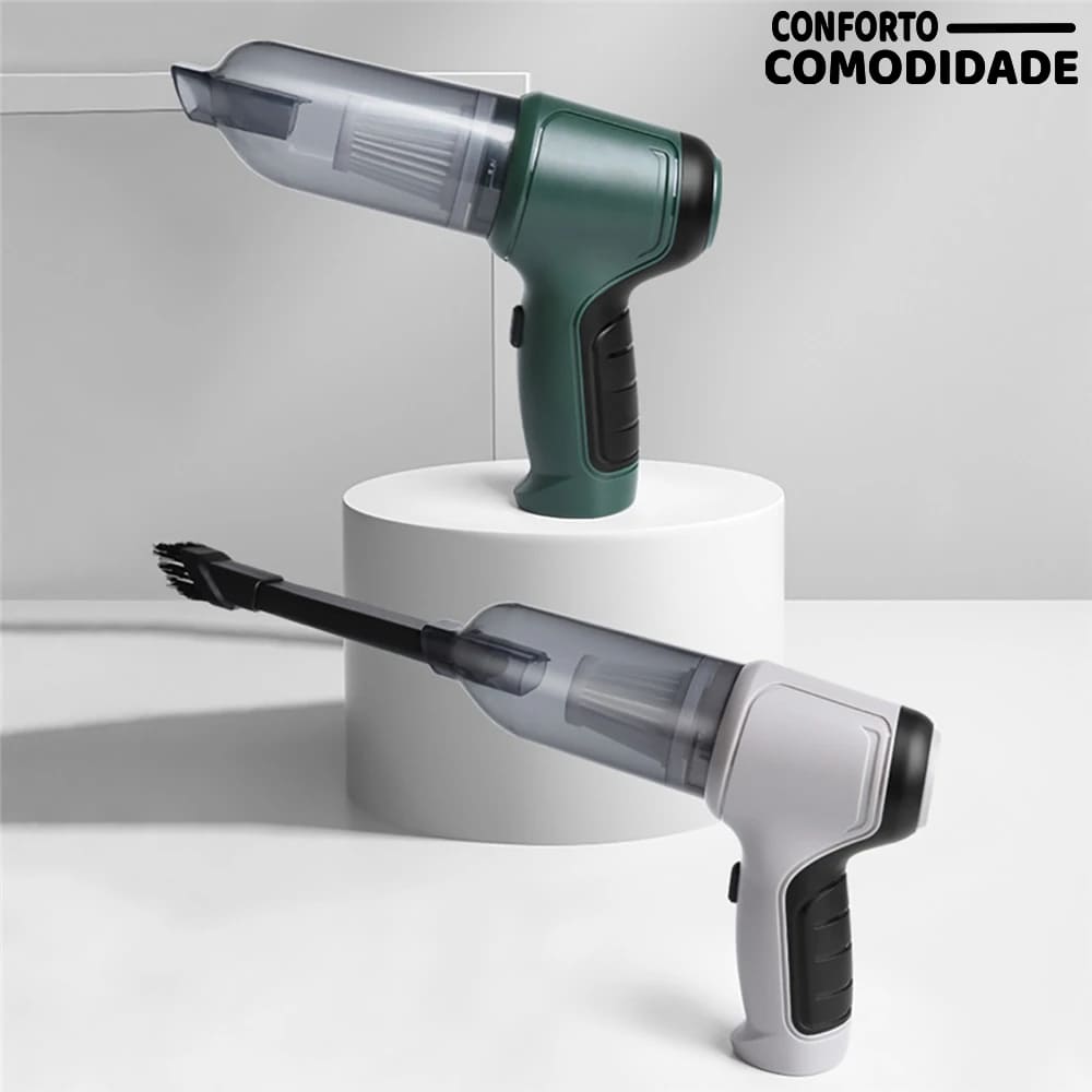 Mini Aspirador & Sopro 3 em 1