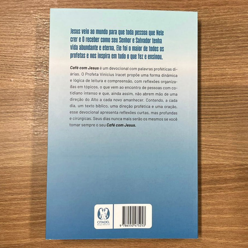 Devocional Café Com Jesus Vol 1 COM CHEIRINHO DE CAFÉ - Vinicius Iracet