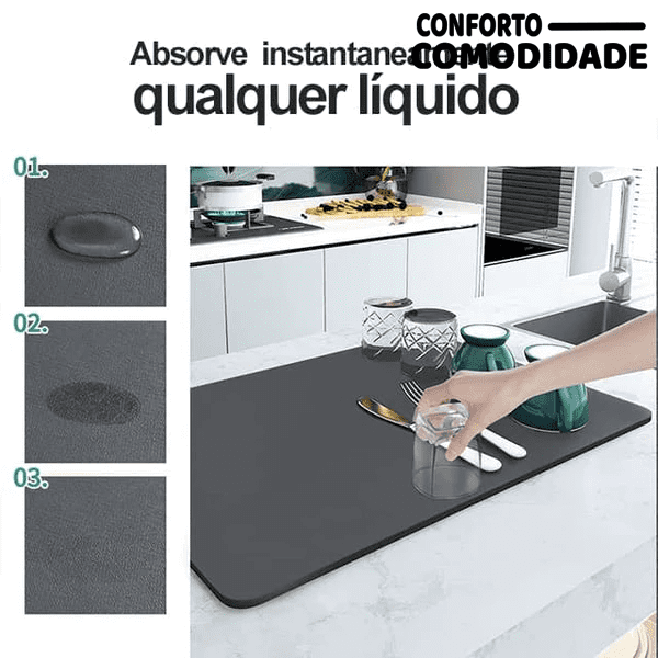 Tapete Absorvente para Louças