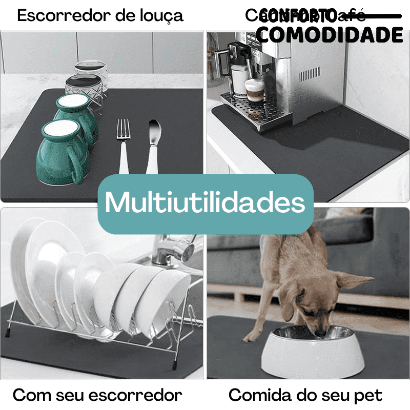 Tapete Absorvente para Louças