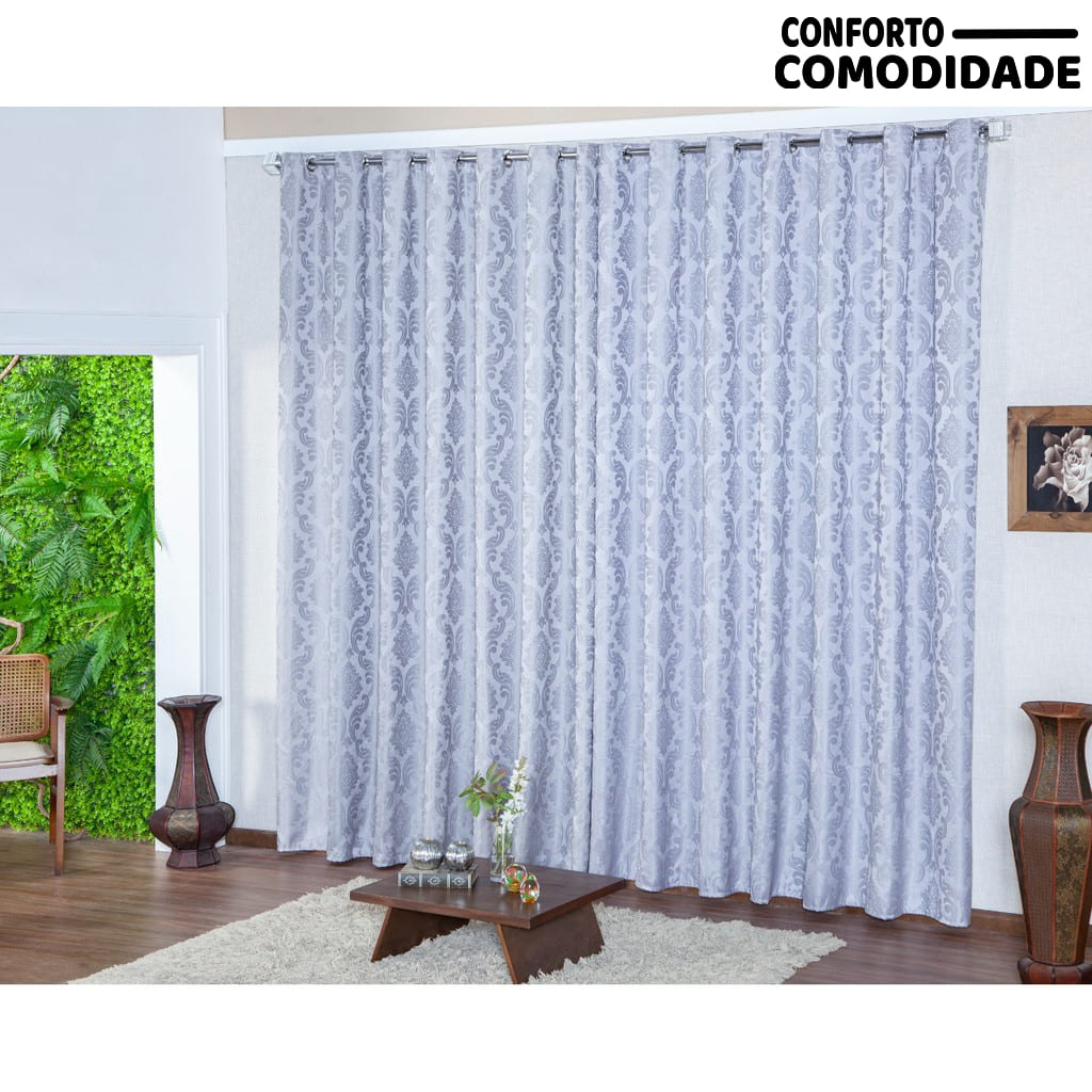 Cortina Jacquard Blackout