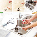 Desentupidor De Pia Ralo Garras SUPER Mecânica 80Cm - Conforto&Comodidade