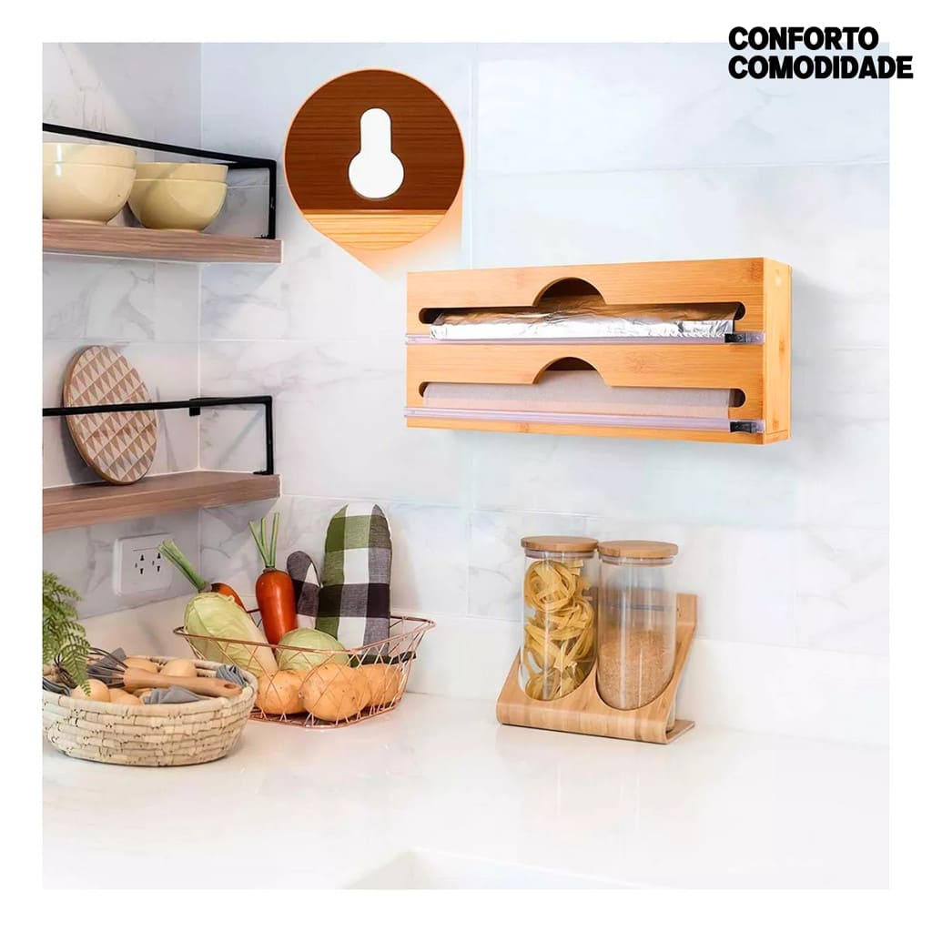 Organizador em Bambu Natural