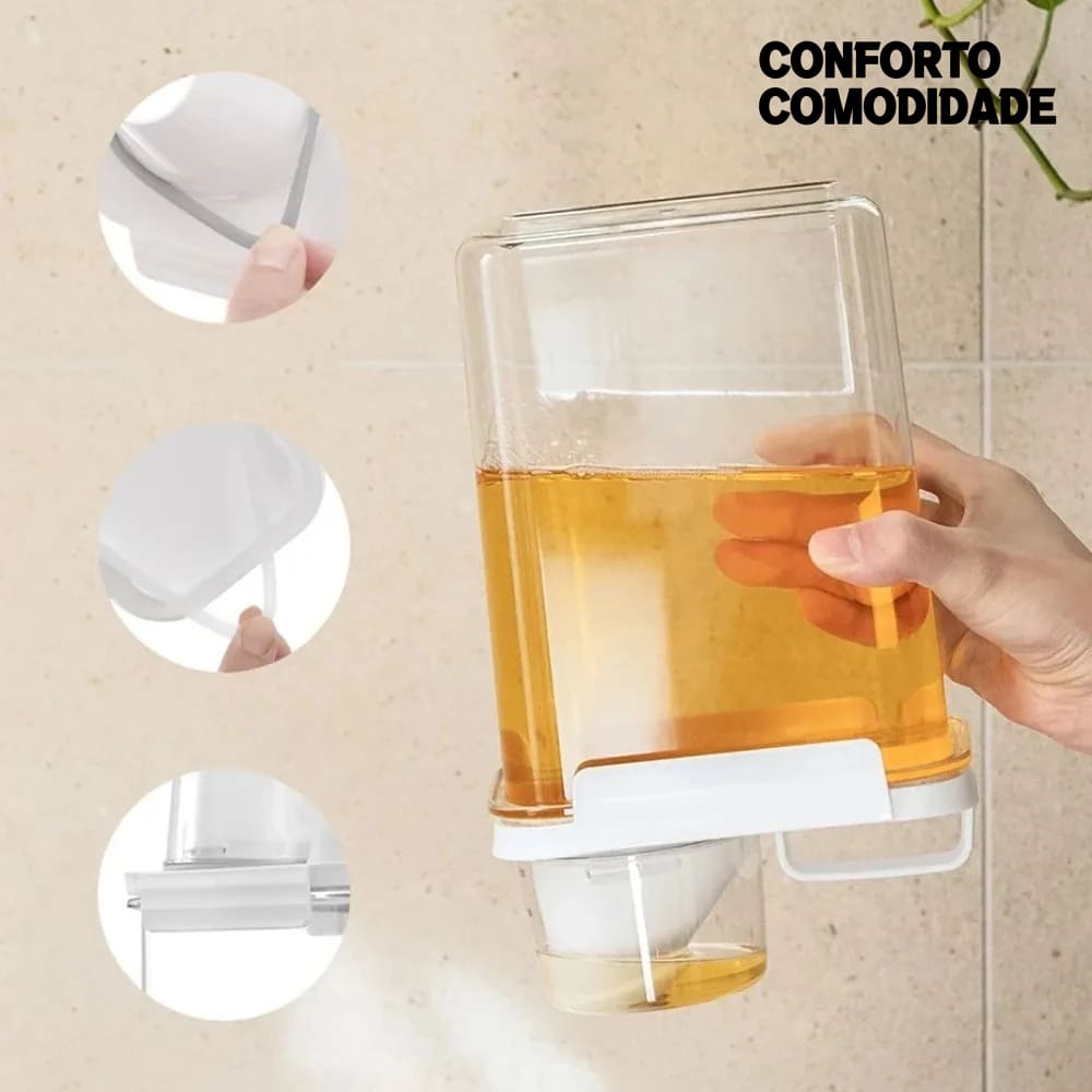 Dispenser Hermético em Acrílico