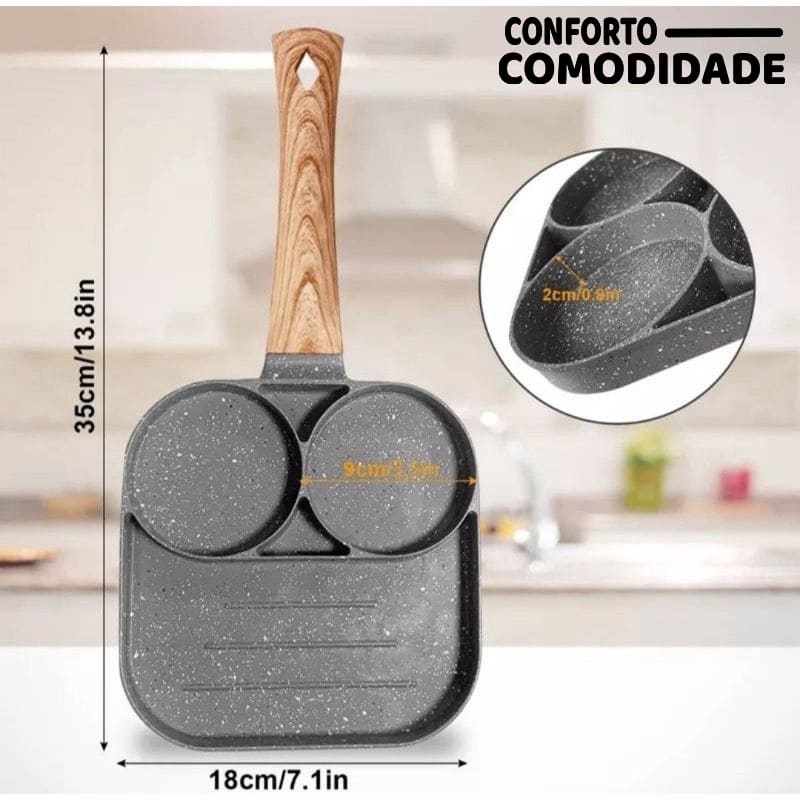 Frigideira Tripla Chef