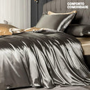 Lençol Cetim Seda Natural 4 Peças - Comodi