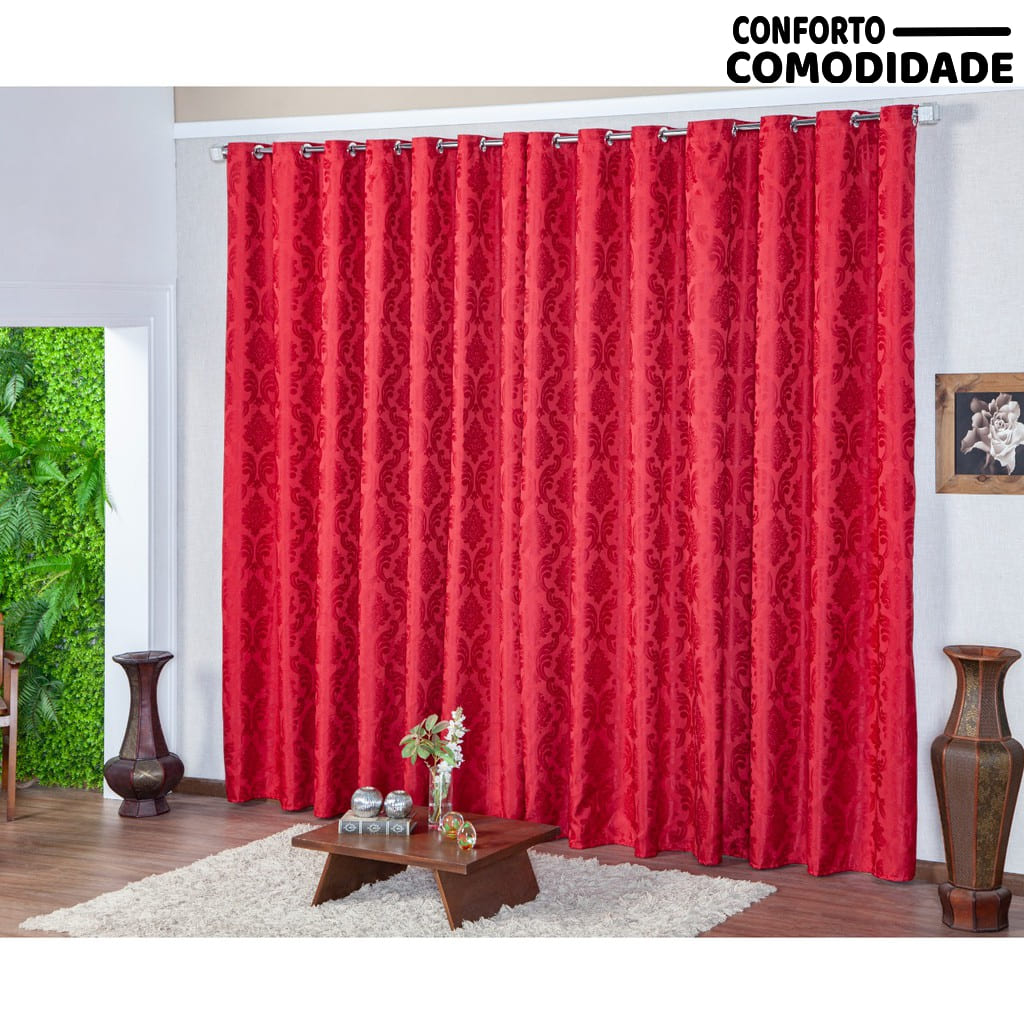 Cortina Jacquard Blackout