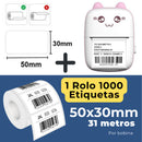 Mini Impressora Portátil Bluetooth 4.0 - Lançamento 2024