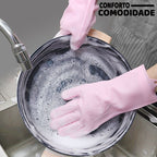Luvas de Silicone Multiuso