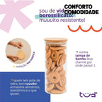 Jogo de Potes Borossilicato & Bambu
