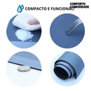 Kit 2 Tapete Oval Absorvente de Banheiro Secagem Rápida