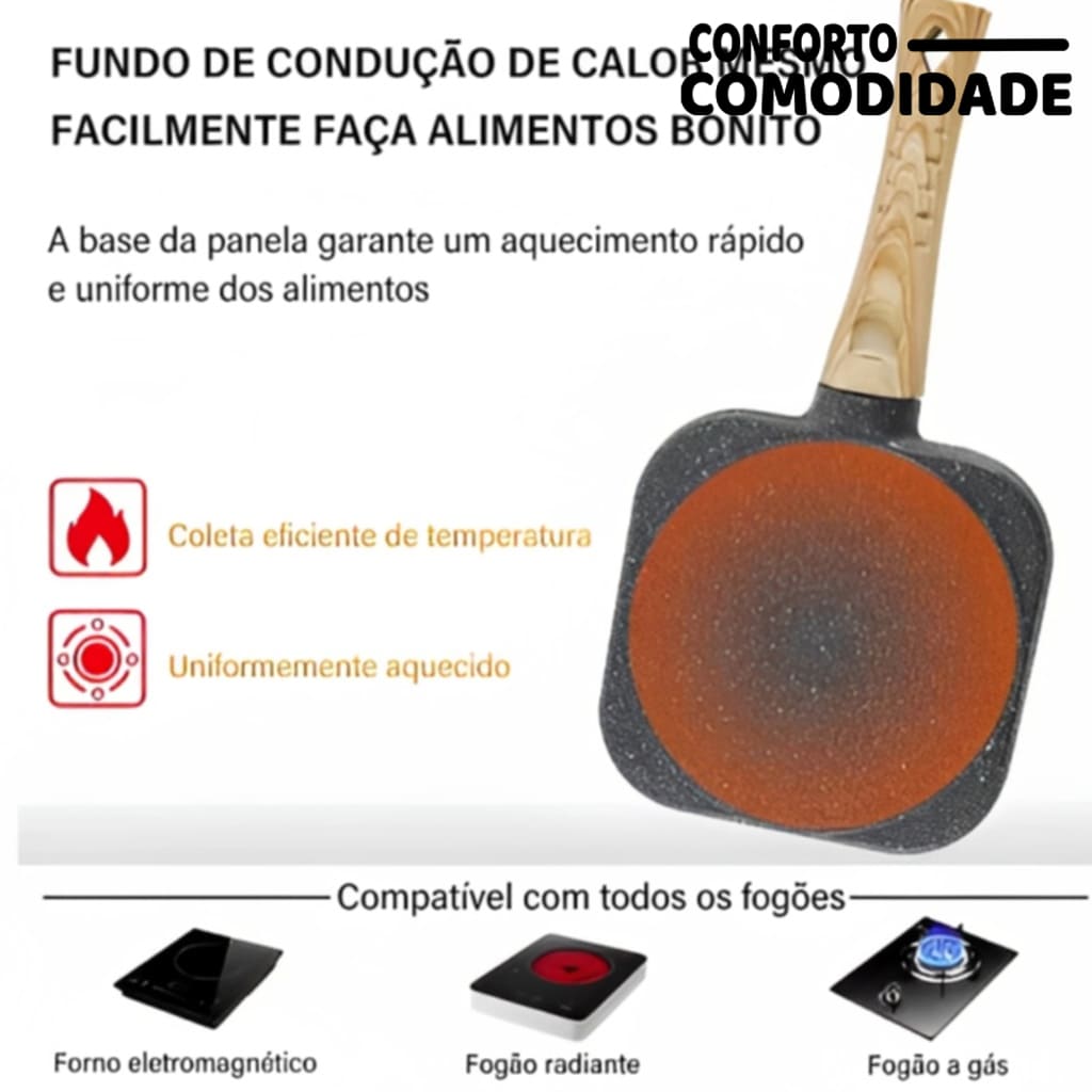 Frigideira Tripla Chef