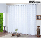 Cortina Jacquard Blackout