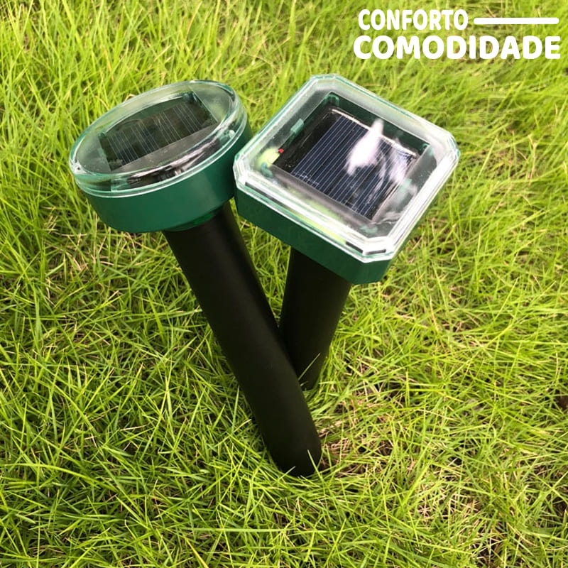 Repelente Solar para Jardim