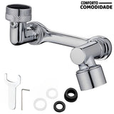 Extensor de Torneira Inox 360°