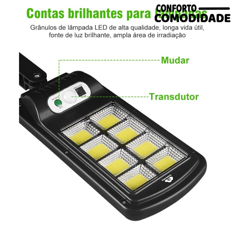 Refletor Solar LED Automático