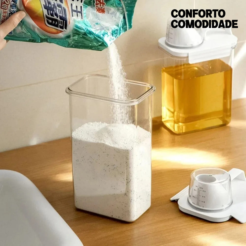 Dispenser Hermético em Acrílico