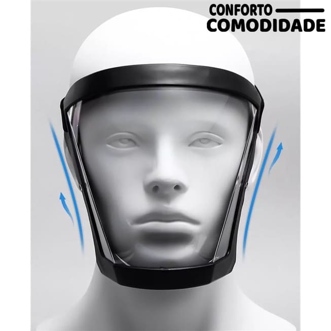 Máscara de Proteção Indestrutível Anti Embaçante Comodi™