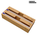 Suporte Organizador Bambu  C/ Corte Comodi™