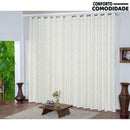 Cortina Jacquard Semi Blackout 2,80 x 1,80 Sala E Quarto