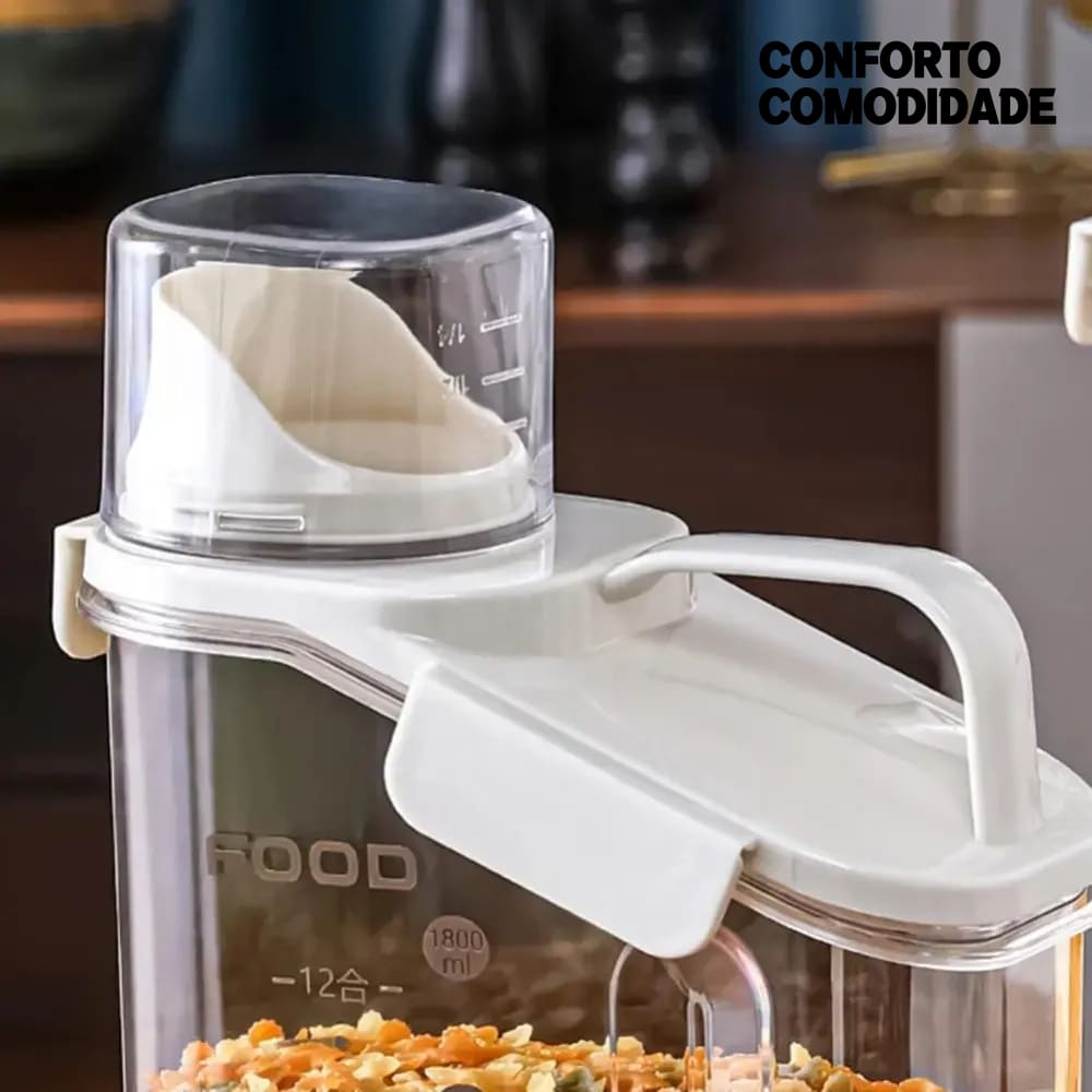 Dispenser Hermético em Acrílico