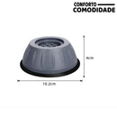 Kit com 4 Pés Anti Vibração Conforto Máquina de Lavar - Conforto&Comodidade