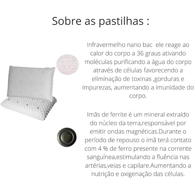 Travesseiro Magnético Ortopédico