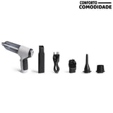 Mini Aspirador & Sopro 3 em 1