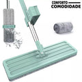 Esfregão Super Seco 360° Graus Flexivel Brinde 1 REFIL - Conforto&Comodidade