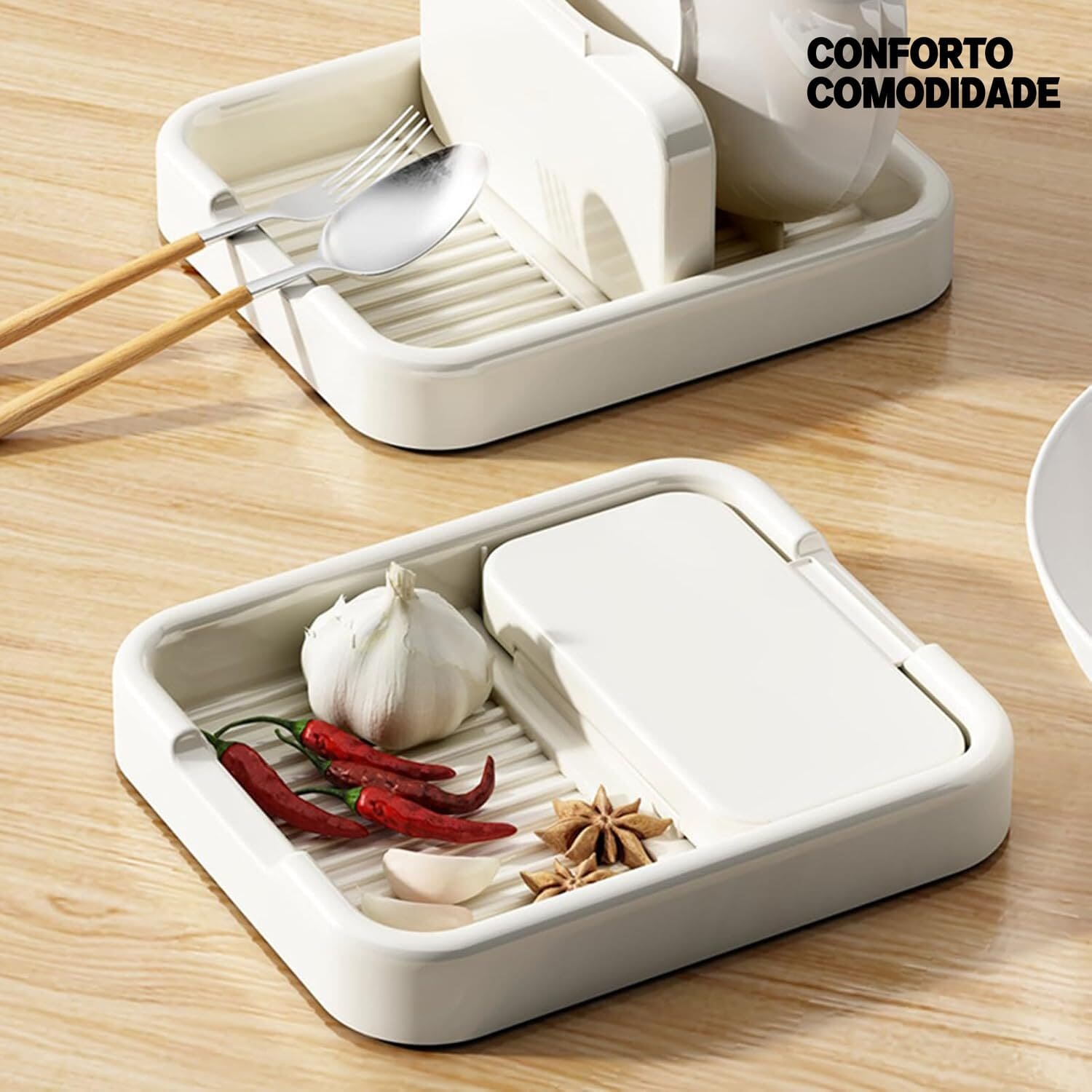 Suporte Multiuso para Cozinha
