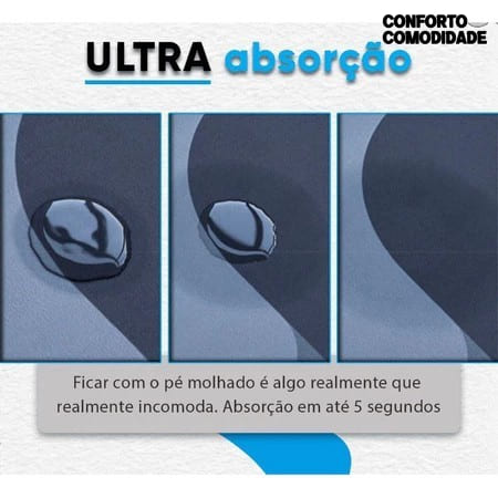 Tapete Absorvente Oval (Par)