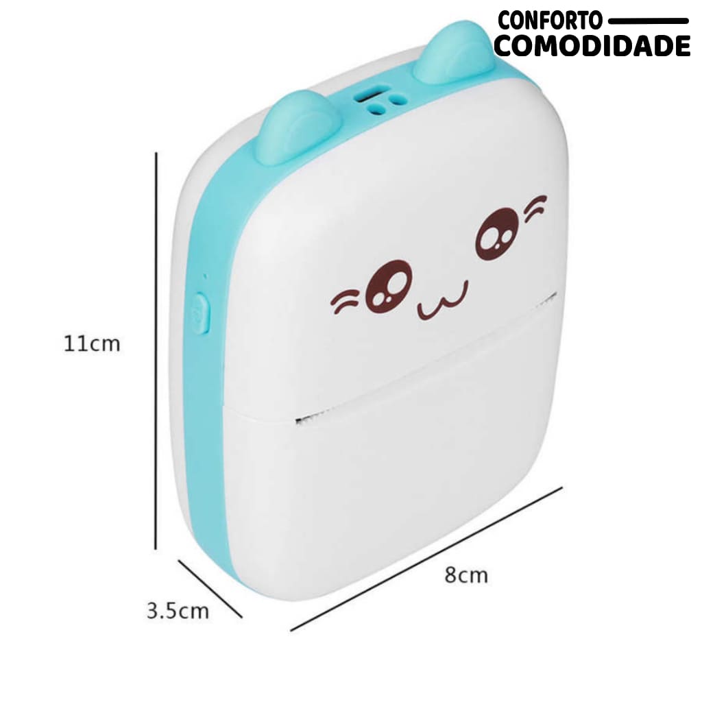 Mini Impressora Térmica Bluetooth