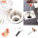 Desentupidor De Pia Ralo Garras SUPER Mecânica 80Cm - Conforto&Comodidade