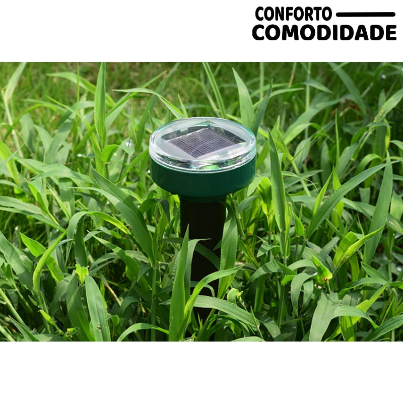 Repelente Solar para Jardim