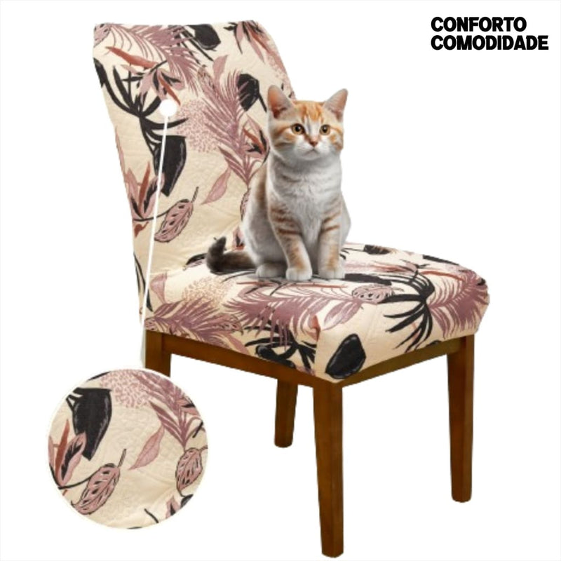 Capa para Cadeira de Jantar Anti Arranhão - Comod