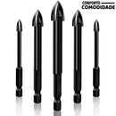 Kit 7 Brocas Indestrutíveis Universal Max Drill