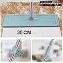 Esfregão Super Seco 360° Graus Flexivel Brinde 1 REFIL - Conforto&Comodidade