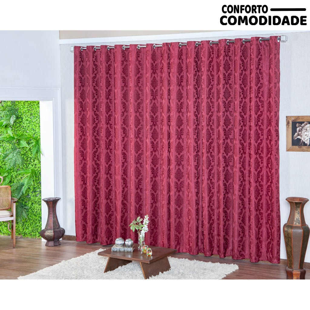 Cortina Jacquard Blackout