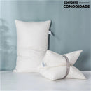 Kit 2 Travesseiros Penas e Plumas De Ganso - Antialérgico Antiácaro