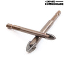 Kit 7 Brocas Indestrutíveis Universal Max Drill