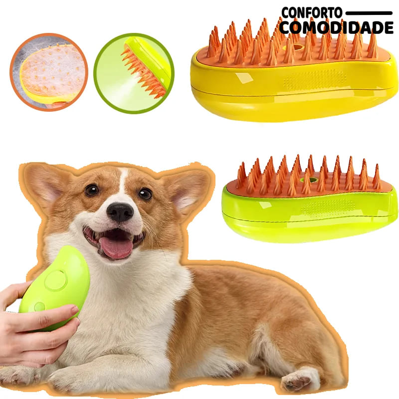 Escova a Vapor para Pet