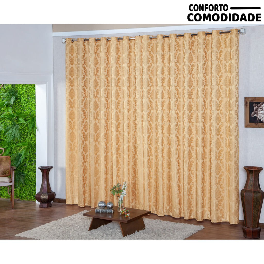 Cortina Jacquard Blackout