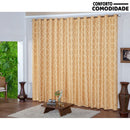 Cortina Jacquard Semi Blackout 2,80 x 1,80 Sala E Quarto