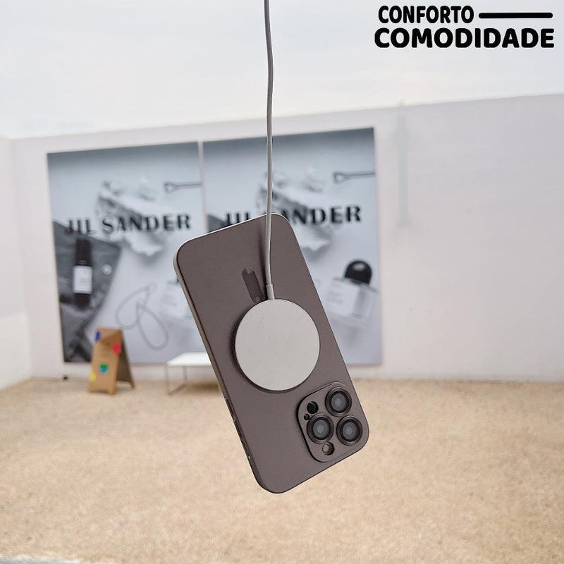 Case Silicone vidro iPhone 14 13 12 11 Pro Max - Conforto&Comodidade