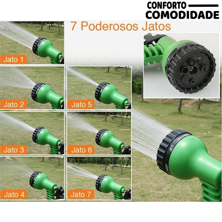 Mangueira Expansível com Esguicho