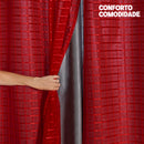 Cortina Blackout Voil Xadrez  2,80 m x 2,30 m Comodi™