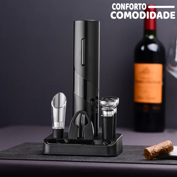 Abridor de Vinho Elétrico