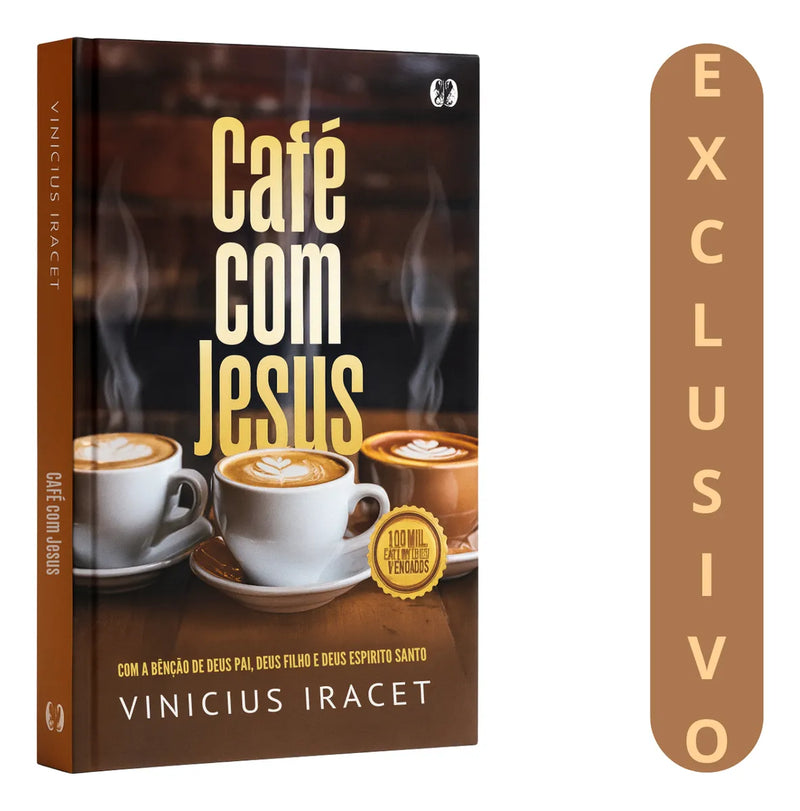 Devocional Café Com Jesus Vol 2 COM CHEIRINHO DE CAFÉ - Vinicius Iracet
